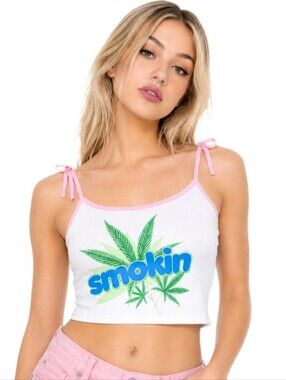 NGORDER Smokin Cropped Tank Top